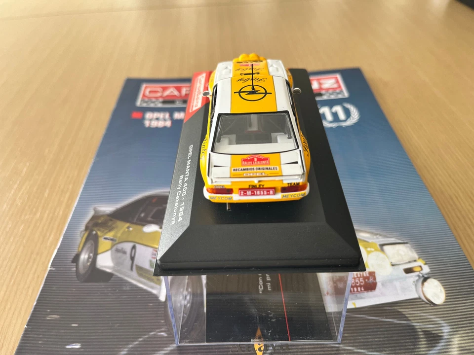 OPEL MANTA 400 RALLY CATALUNYA 1984 1:43 C.SAINZ-J.L.OROZCO + FASCICULO Cristino - Imagen 3 de 4