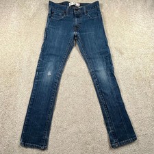 Levi's 510 Super Skinny Jeans Boys 12 Blue Denim Cotton Stretch Everyday Wear