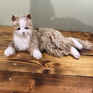 Joy For All Ageless Innovation Interactive Companion Pet Orange Tabby Cat Hasbro