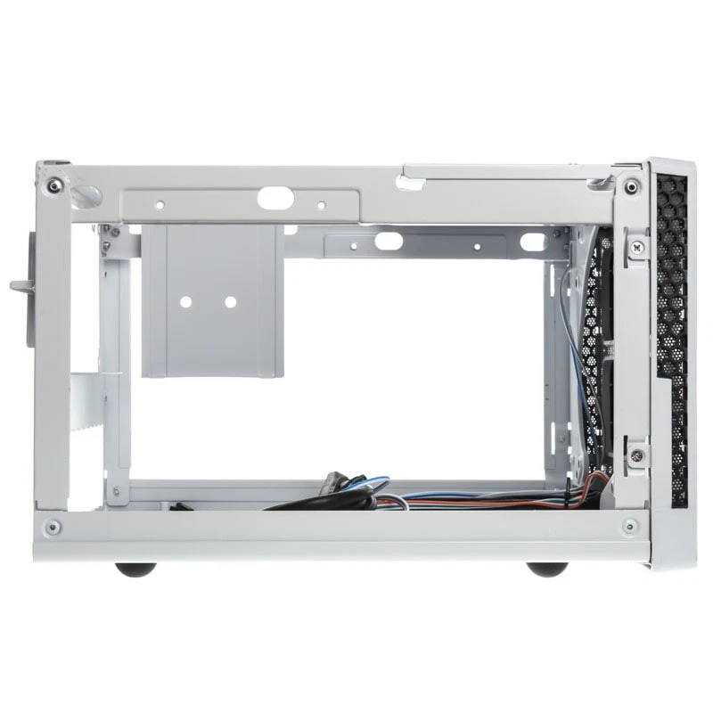 SilverStone SG13 Mini Tower PC Nero Bianco Mini-ATX Mini-DTX SST-SG13WB - Immagine 2 di 4