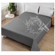 Waterproof Bed Sheet Flat Sheets Lightweight, Mattress Protector Sheet Bed Cover
