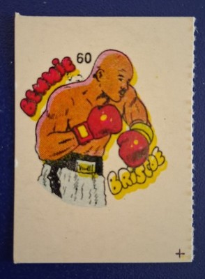 BENNIE BRISCOE #60 RARE White Back Version 1986 Venezuelan Boxing Card