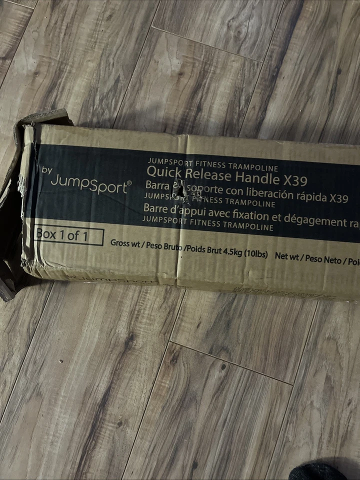 Accesorio de manillar JumpSport para trampolines de fitness de pierna recta/arqueada de 39" Foto 2 de 3