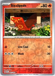 Sizzlipede 027/191 Surging Sparks Reverse Holo