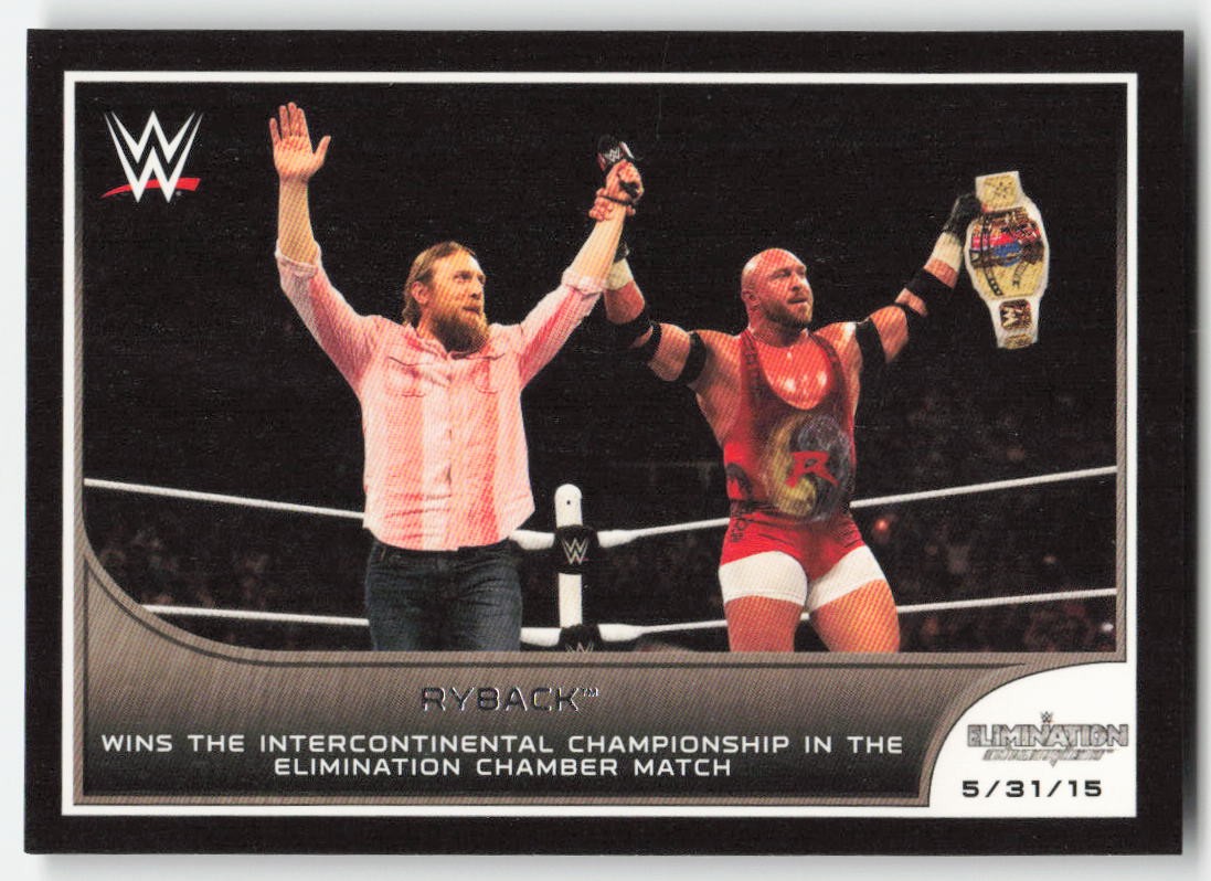 2016 Topps WWE Road to Wrestlemania Ryback #40