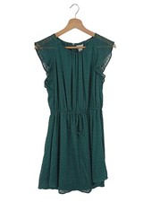 H&M Abito a maniche corte Donna Abito Taglia IT 40 cachi-nero-grigio chiaro