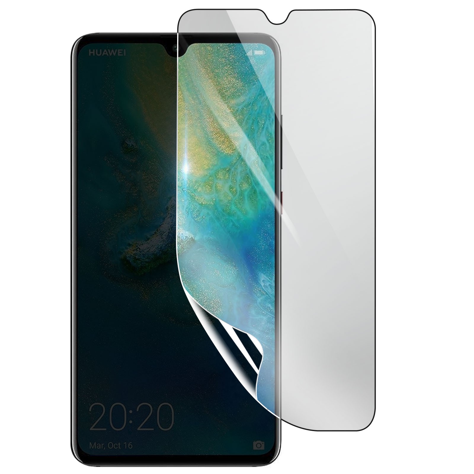 Film écran Huawei Mate 20 hydrogel transparent pour le quotidien