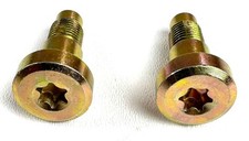 2 Ea Seat Belt Shoulder Harness Torx Bolt T-50 For Jeep Wrangler Cj Yj Tj 82-06