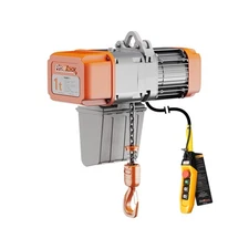 1 ton Electric Chain Hoist 1 Speed 208~240V 3ø 60HZ 16ft G100 Nickel Duty H4/M5