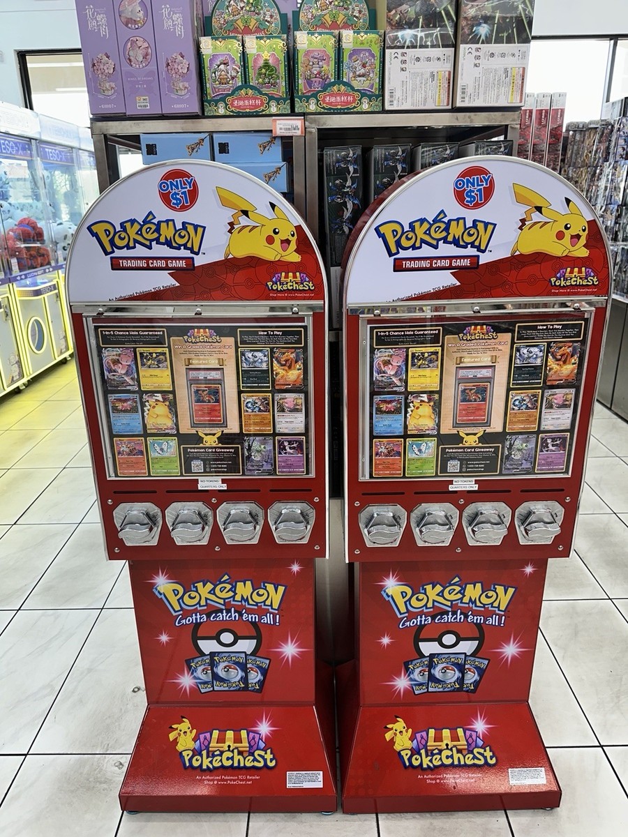 Pokémon Card Vending Machine Coin Operated | eBay