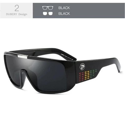 New Dragon Windproof Shield Frame Polarized Sunglasses Men Sport Goggle Eyewear