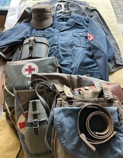 Konvolut DDR Deutsches Rotes Kreuz. 3 Uniformen. Ausr&uuml;stung f&uuml;r den Feldeinsatz.
