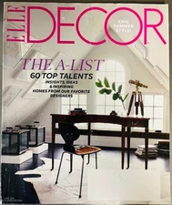 ELLE DECOR Magazine ~ Issue #186 ~ June  2012