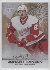 2011-12 Panini Titanium Spectrum Gold /10 Johan Franzen #34 0c3