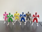 Power Rangers Lightspeed Rescue Figure Lot w Titanium Ranger Vintage 1999 Bandai