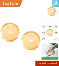 Titanium-Crafted Blades Compatible with 4V Cordless Scissors - 2 Pack