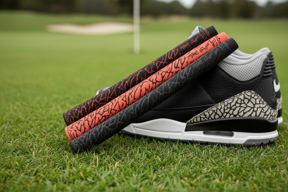 Air Jordan Golf Grips Elephant Print Midsize Tour Soft Velvet by