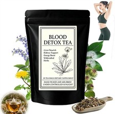 20 Bags Jamaican Healing Garden Blood Detox Tea, Chef Tijani Blood Detox Tea