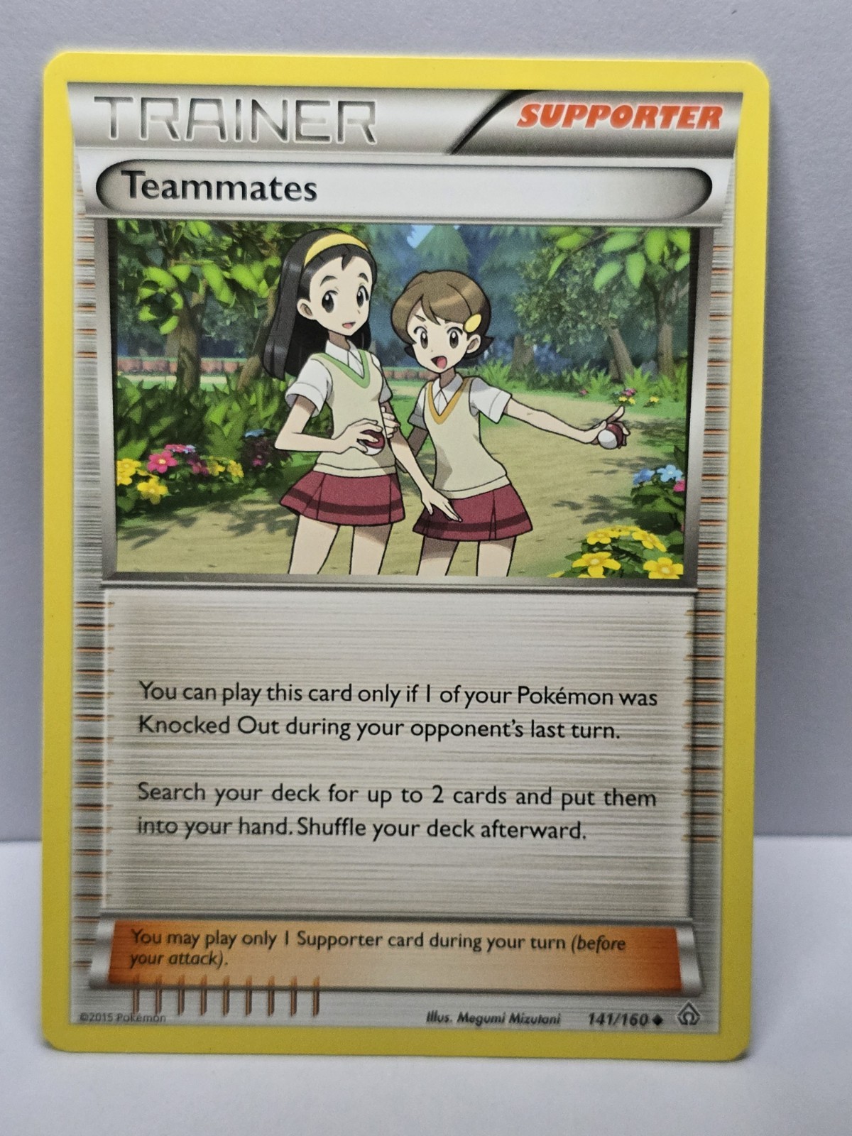 Pokemon TCG Teammates 141/160 Primal Clash LP