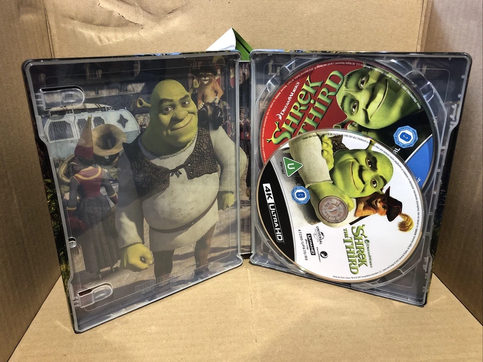 Shrek the Third [Limited Edition Steelbook] [4K Ultra HD] [2007] [Blu-ray] - Image 4 of 4