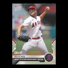 Reid Detmers - 2021 MLB Topps Now Card 663 - Print Run: 1,172 Angels