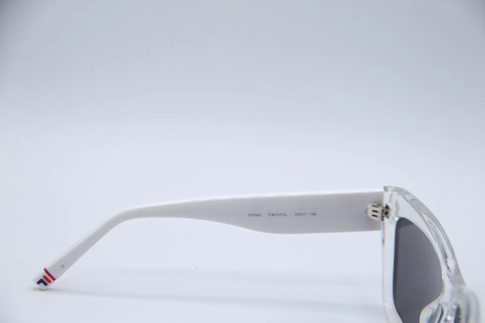 NUEVAS GAFAS DE SOL FILA SF 9481 CRISTALINAS BLANCAS ESPEJADAS MARCOS AUTÉNTICOS 55-17 Foto 3 de 4