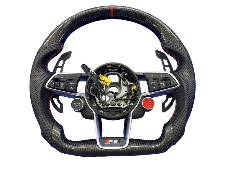 2018 Audi R8 Carbon Fiber  Steering Wheel with OEM buttons