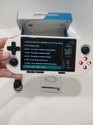 GAMINJA Handheld Console ANS16 4.5-inch IPS Screen RGB Backlight Pre-loaded