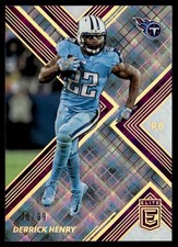 2017 Panini Donruss Elite Derrick Henry 18/99 Tennessee Titans #97