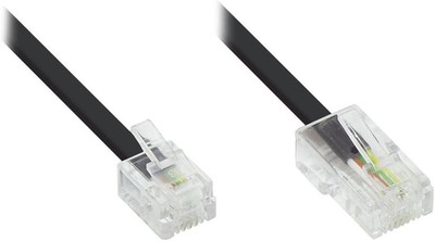 DSL Modem Kabel RJ11 / RJ45 Länge: 6M, Good Connections 