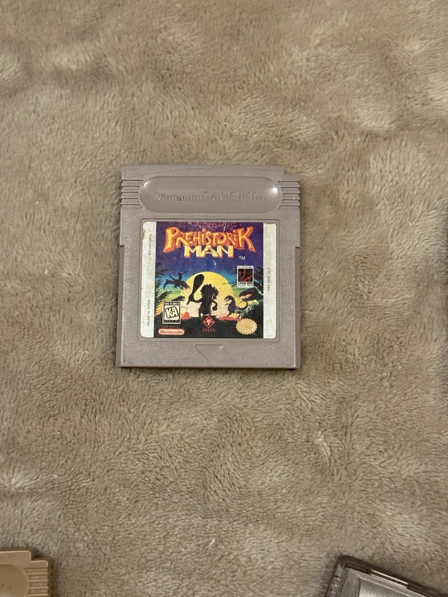 Prehistorik Man Prehistoric Man Gameboy Advance Jeu vidéo officiel GBA Instruction Book / Manuel uniquement - Canada