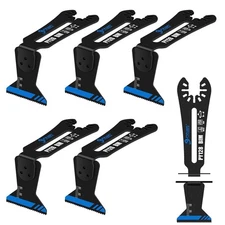 Universal Bi-Metal 1-1/4" 90? Reach Oscillating Saw Blades, Power Tool Multitool