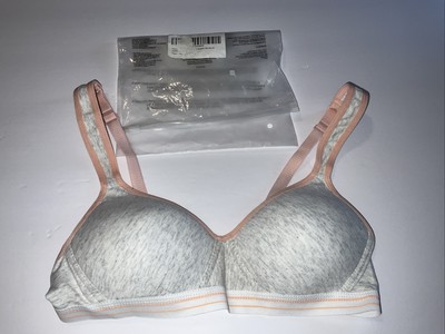 Phennie Bralette Bra Size 34 Pink No Wire Push Up Lined Lingerie Brand New