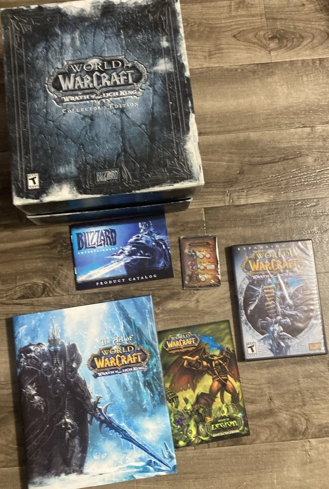 World of Warcraft - Collector's Edition 2008 - Wrath of the Lich King Incomplete - Image 4 of 4
