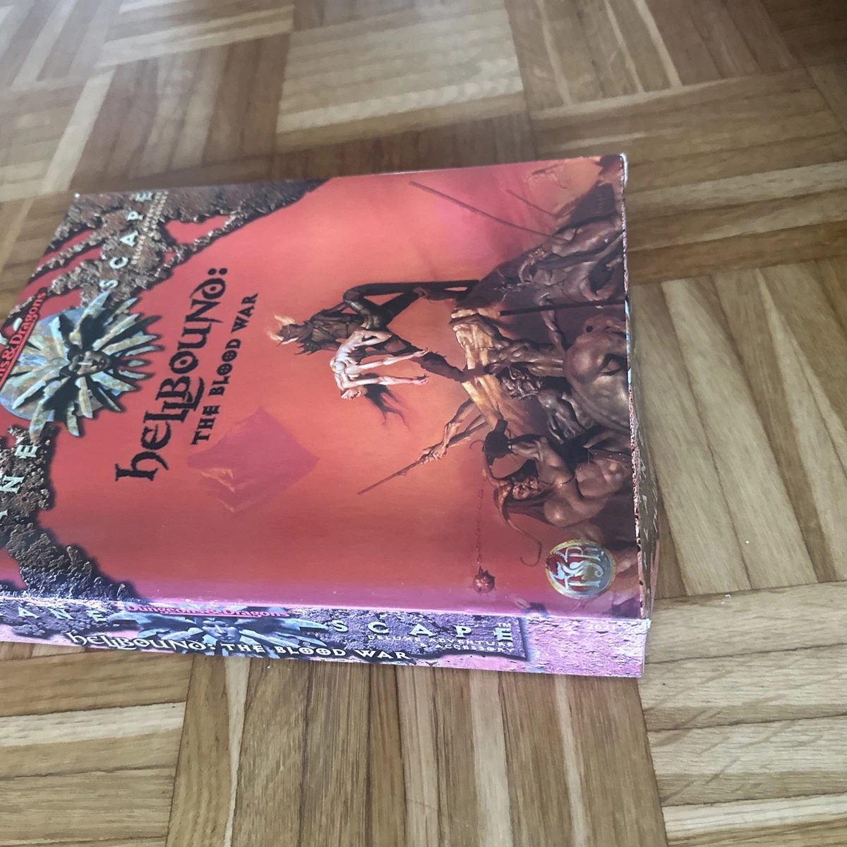 AD&D Advanced Dungeons & Dragons Planescape Box Hellbound The Blood War 