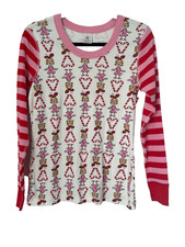 Hanna Andersson Pajama Top Size M Dr Seuss Cindy Lou Who Mix Print The Grinch
