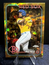 2024 Topps Chrome Sapphire Edition - Pablo Reyes #594 Gold 48/50