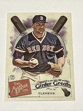Roger Clemens #GG-6 2019 Topps Allen - Ginter Greats Boston Red Sox Baseball MLB