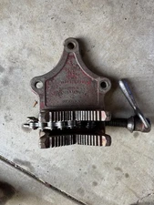 J H Williams Vulcan No. 4 Plumbers Chain Vise USA Vintage Rare.
