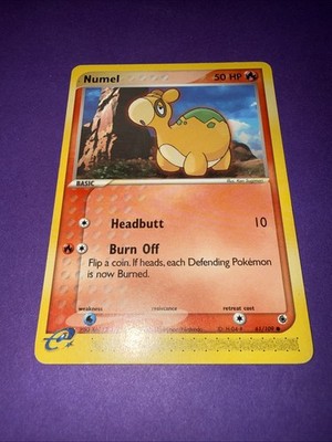 Pokemon TCG Ruby & Sapphire Card | Numel 61/109 Common