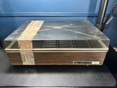 Savoy Vintage Atari 2600 Intellivision Tele-Games Video Storage Case 32 Slots