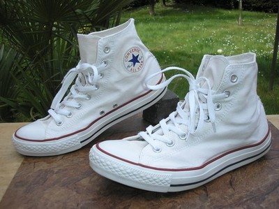 Original CONVERSE, Chucks Sneaker HI, Gr. 43, Weiß, TOPP !!!