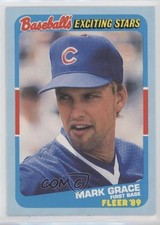1989 Fleer Baseball's Exciting Stars Box Set Mark Grace #17 qp4