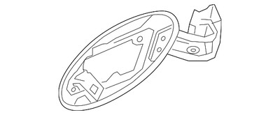 Genuine Nissan Fuel Door G8830-5AABA