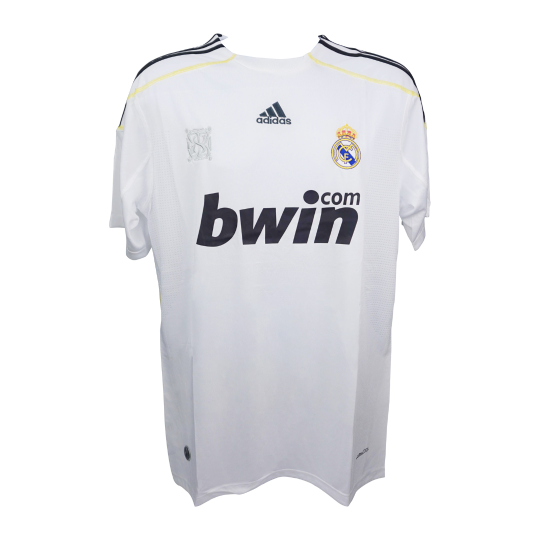 Guti Hernandez Signed Real Madrid Home Soccer Jersey #14 with