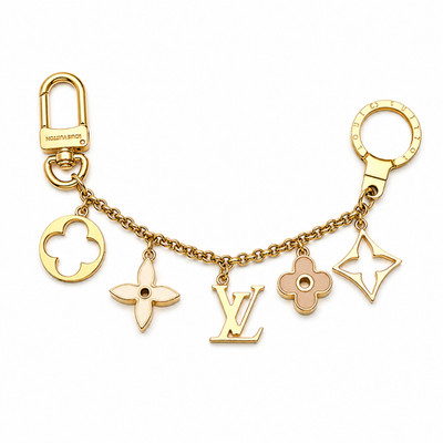Louis Vuitton Fleur de Monogram Taschenschmuck LV Taschenanhänger Monogram