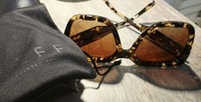 Diff Eyewear Bella Women's Tortoise Shell Sunglasses Brown Polarized
