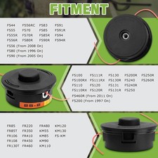 5er Pack 25-2 Trimmerkopf für Stihl FS55 55R 56RC 85 90R 110 110RX 120 130 131