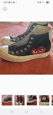 Converse Chuck Taylor All Star High Top Comme des Garcons Size 6/8