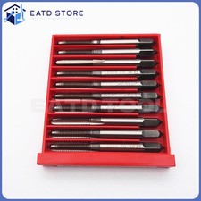 HSS Plug Tap Left Hand M2-M24 Straight Flute Machine Metric Thread H2 10pcs